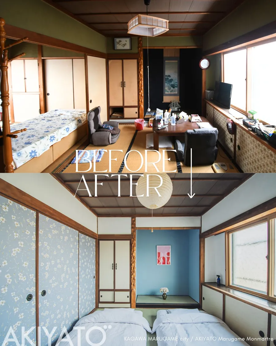Marugame Montmartre の再生前後（10枚目）